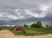 x. Massive angry clouds
